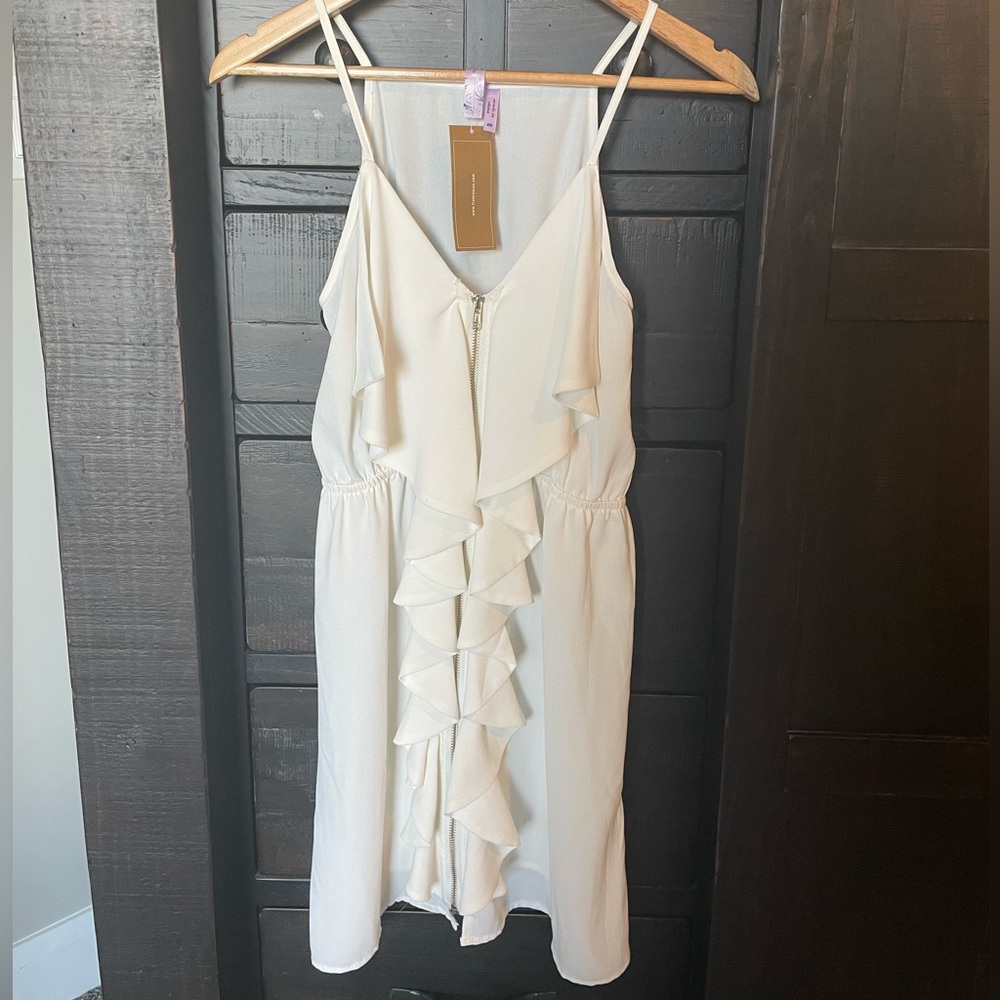 Women’s Francesca’s Collections Ruffle Dress Size Medium